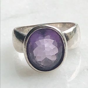 Sterling Silver Amethyst Ring